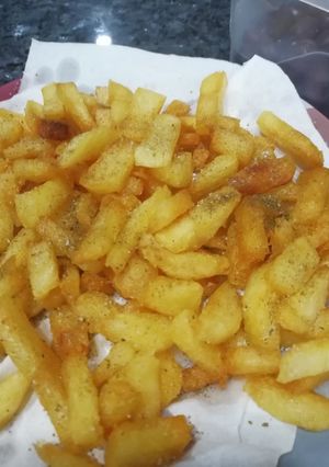 صورة لوصفة بطاطس مقرمشة وهشة ♥️♥️