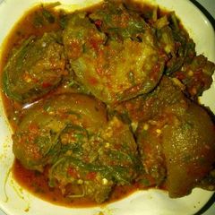 A picture of Cowtail stew.