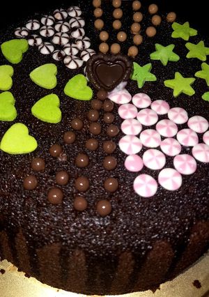 عکسی از دستور کیک خیس قابلمه یی😋😋😋