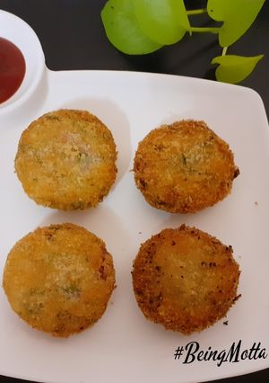 A picture of Leftover Idli Cutlets.