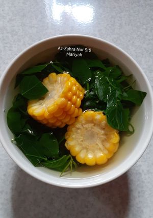 Foto resep Sayur Bening Katuk Jagung