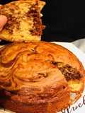 Orange Marble Cake
