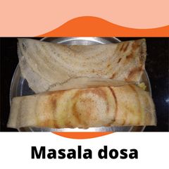 Masala dosa A picture of Masala dosa.