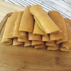 A picture of Thai Street Snack • Thai Street Style Tokyo Pancake• Khanom Tokyo with custard cream.