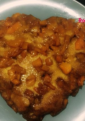 A picture of Jackfruit Upside Down Caramel Cake.
