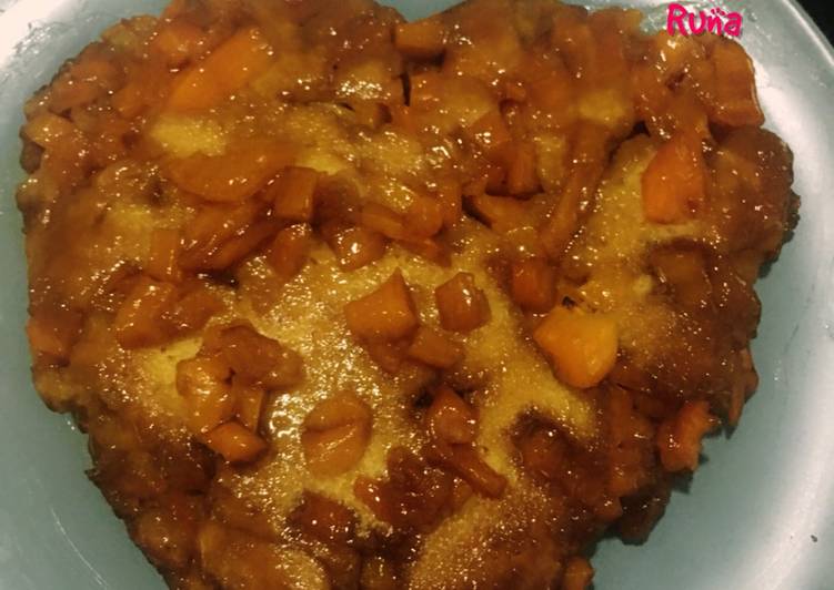 Recipe of Any-night-of-the-week Jackfruit Upside Down Caramel Cake