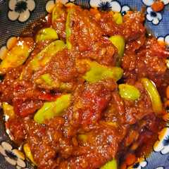 A picture of Sambel Bajak Pete.