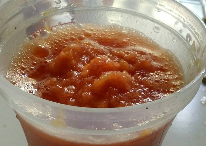 Resep Jus Pepaya Dan Jeruk Oleh Nengah Hardiani Cookpad