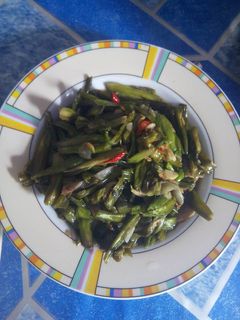 Foto resep Oseng genjer rebon