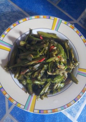 Foto resep Oseng genjer rebon