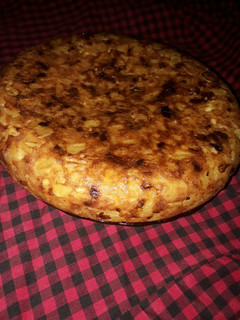Una foto de Tortilla de papas fácil