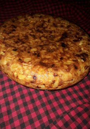 Una foto de Tortilla de papas fácil