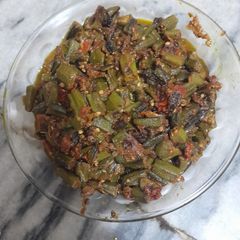 Fried Bhindi A picture of Fried Bhindi.