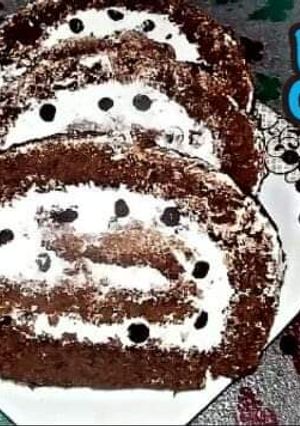 صورة لوصفة سويسرول الشوكولاتة