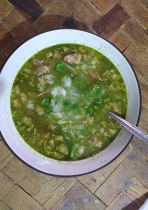 Una foto de Carne en su jugo