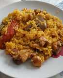 Arroz y conejo a mi manera