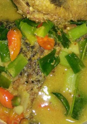 Foto resep Ikan mas kuah kuning