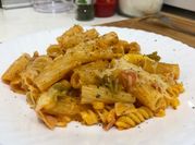 Una foto de salsa rápida para pastas