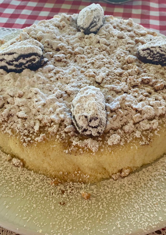 Una foto de Tarta de couscous o (seffa سفة)