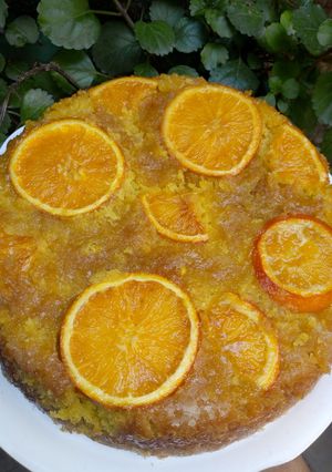 Una foto de Torta de naranja🍊