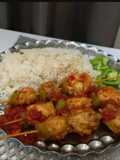 عکسی از دستور کباب حسینی مرغ