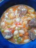 Guiso de caracolitos con Carne