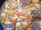 Guiso de caracolitos con Carne