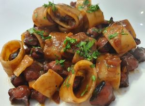 Foto di Calamarata al ragù di polpo