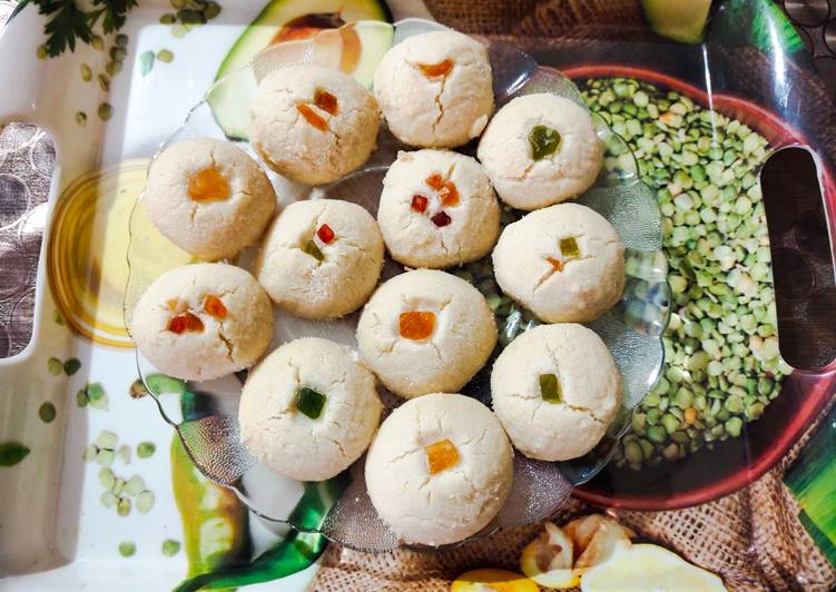 Easiest Way to Prepare Super Quick Homemade નાન ખટાઈ (Nan khatai recipe in gujarati)