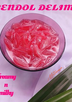 Foto resep Cendol delima creamy n milky