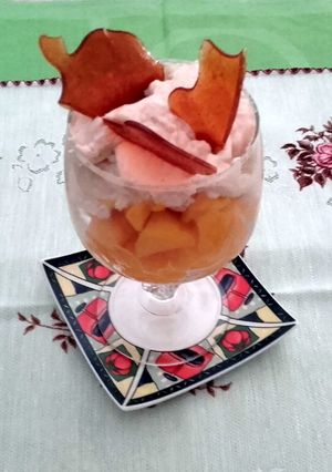 Foto principal de Mango con chocolate y caramelo