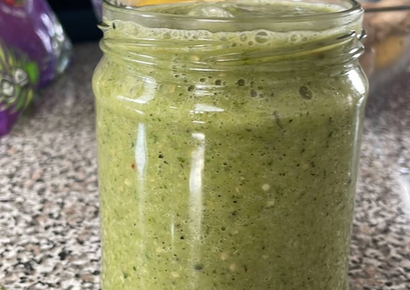 Salsa verde tatemada