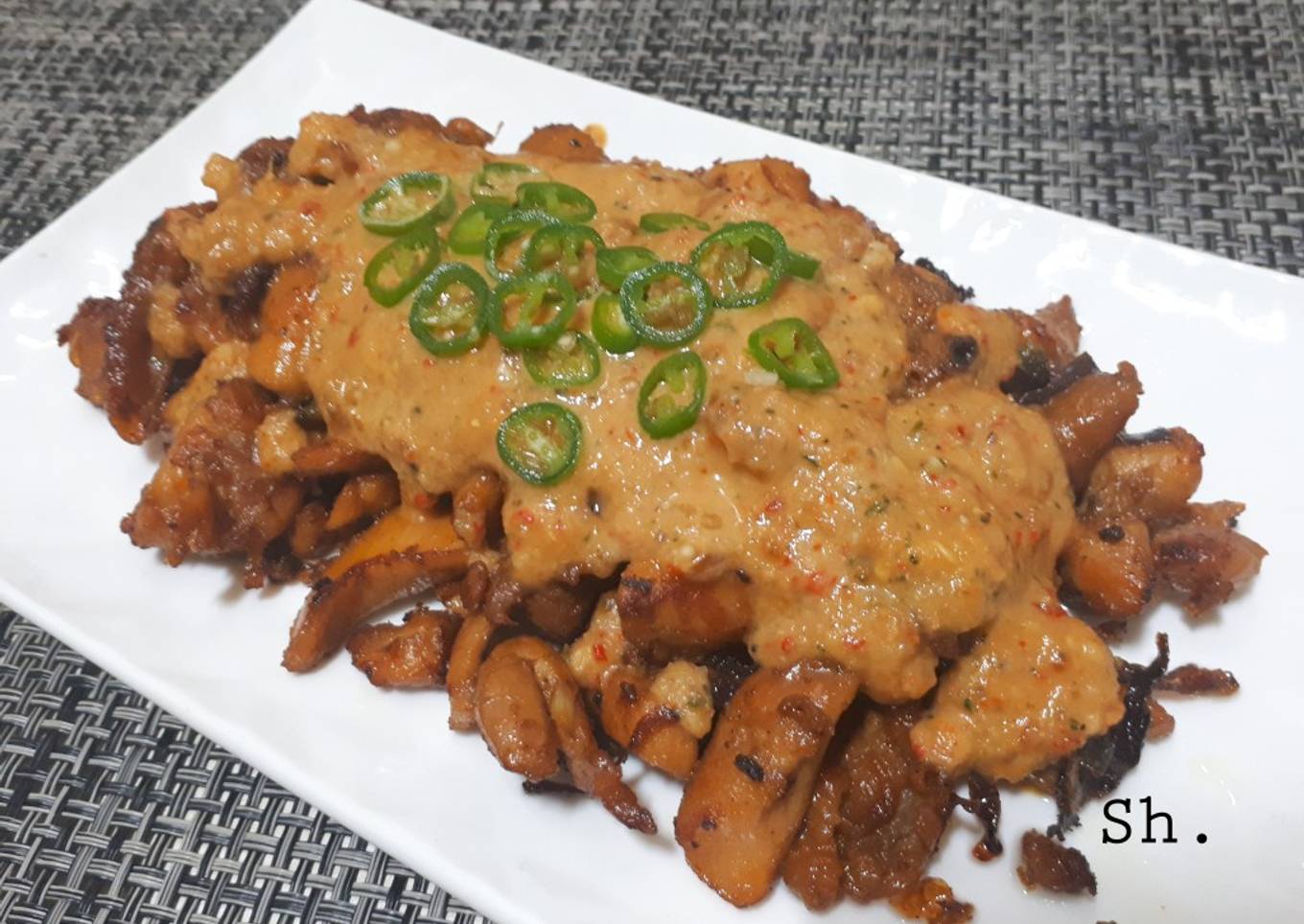 Ayam Panggang Manis Bumbu pecel