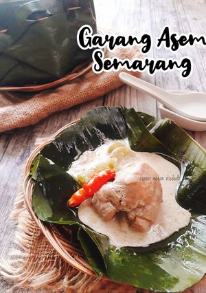 Foto resep GARANG ASEM SEMARANG (Pakai Bungkus Daun Pisang)
