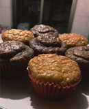 Muffins de cacao y zanahoria 🥕