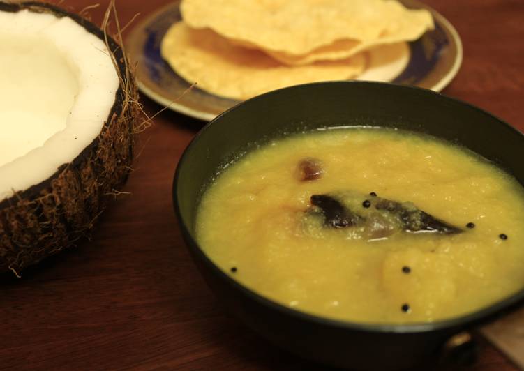 Steps to Prepare Super Quick Homemade Raw Papaya Mash Curry # My Mom&#39;s Recipe