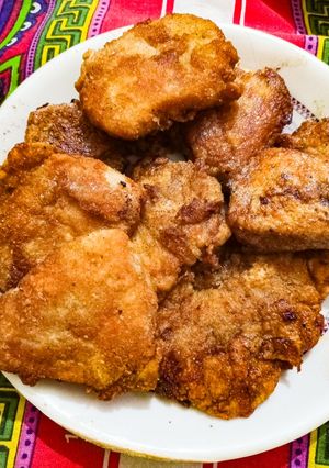 A picture of Crispy chicken fillets.