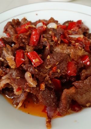 Foto resep Dendeng Basah Balado Bikin Nagih