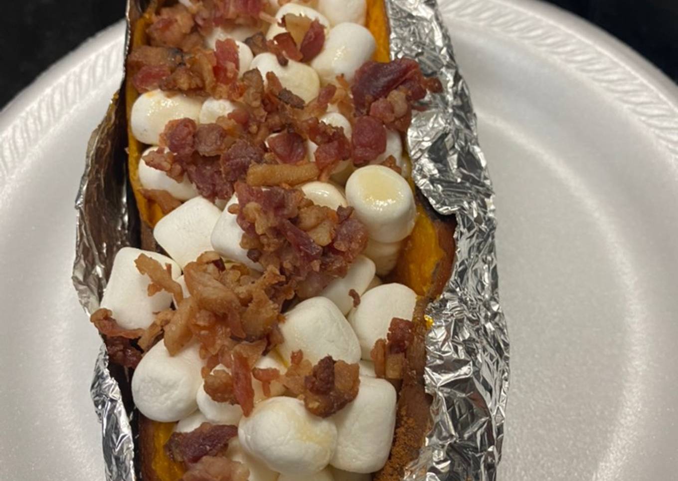 baked sweet potato