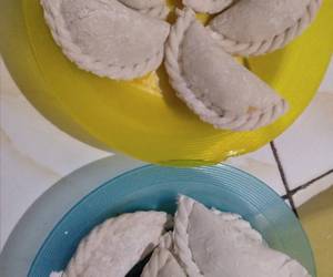 Ini Caranya Cireng isi ayam suwir amp bakso pedas Enak dan Sehat