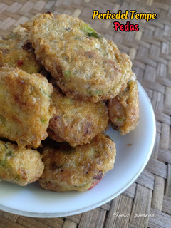 Foto resep Perkedel Tempe Pedas