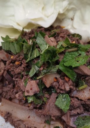 รูปของ ลาบหมู สูตรแพร่