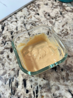 Una foto de Mayonesa de crema de cacahuete