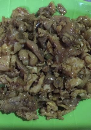 Foto resep Ayam suwir telur