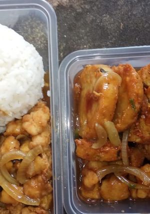 Foto resep Chicken Rollade Saus Teriyaki..