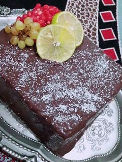عکسی از دستور کیک یخچالی🥰