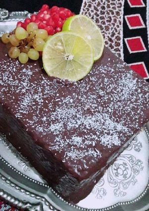 عکسی از دستور کیک یخچالی🥰