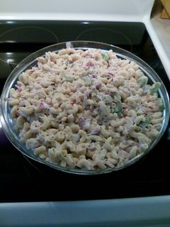 A picture of Tuna Macaroni Salad.