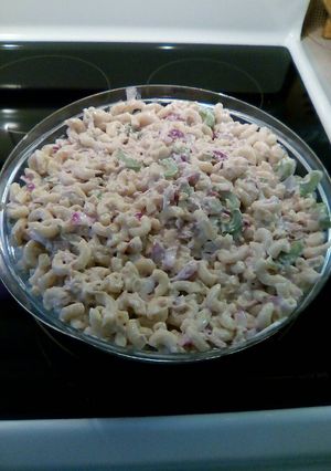 A picture of Tuna Macaroni Salad.