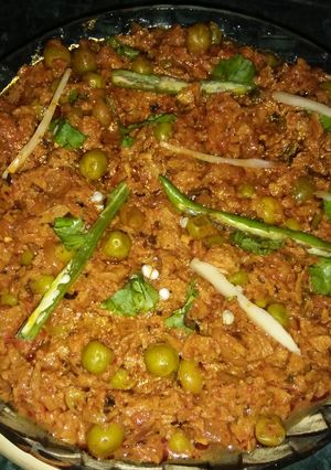 सोया मटर कीमा (soya matar keema recipe in Hindi) रेसिपी मुख्य फोटो